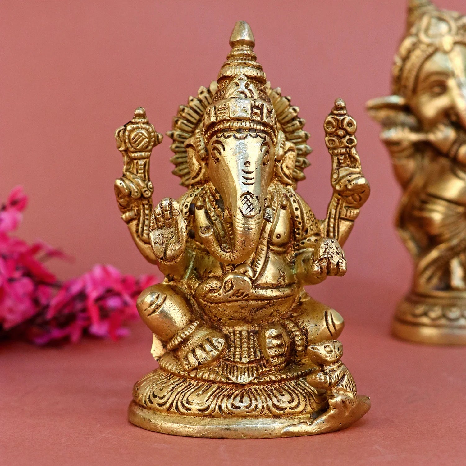 (Brass) Ganapathi Sculpture